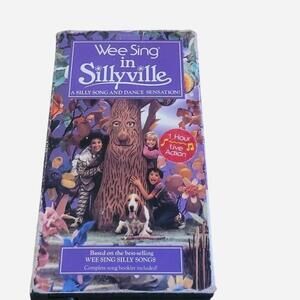 Vintage Wee Sing in Sillyville Rare 1998 VHS tape